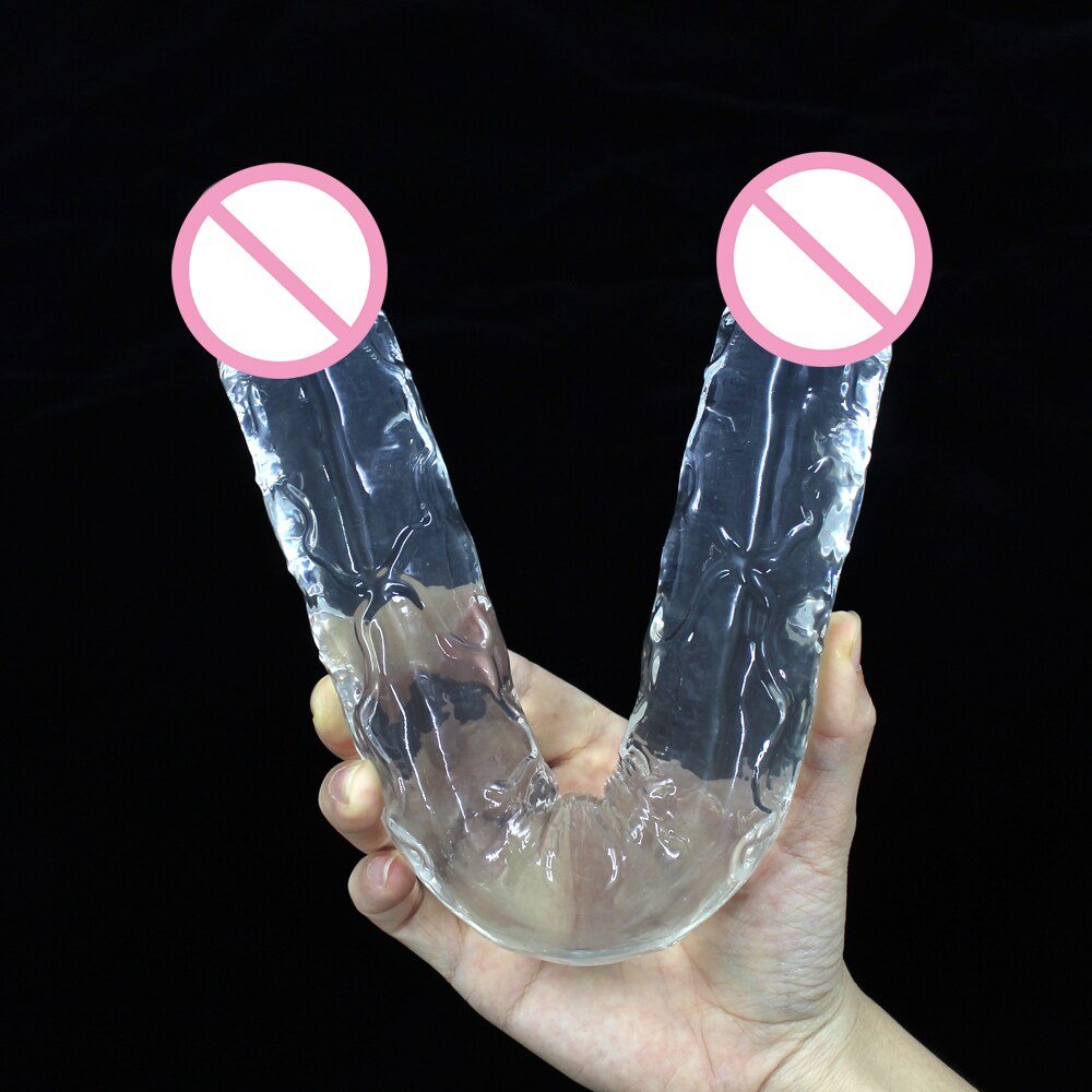 30-34ซม. Double HEAD สมจริง dildo ยาวอวัยวะเพศชายของเล่นสำหรับผู้หญิงคู่ masturbate Big Dick ผู้ใหญ่เซ็กซ์ทอยสำหรับเลสเบี้ยน - buysextoyth