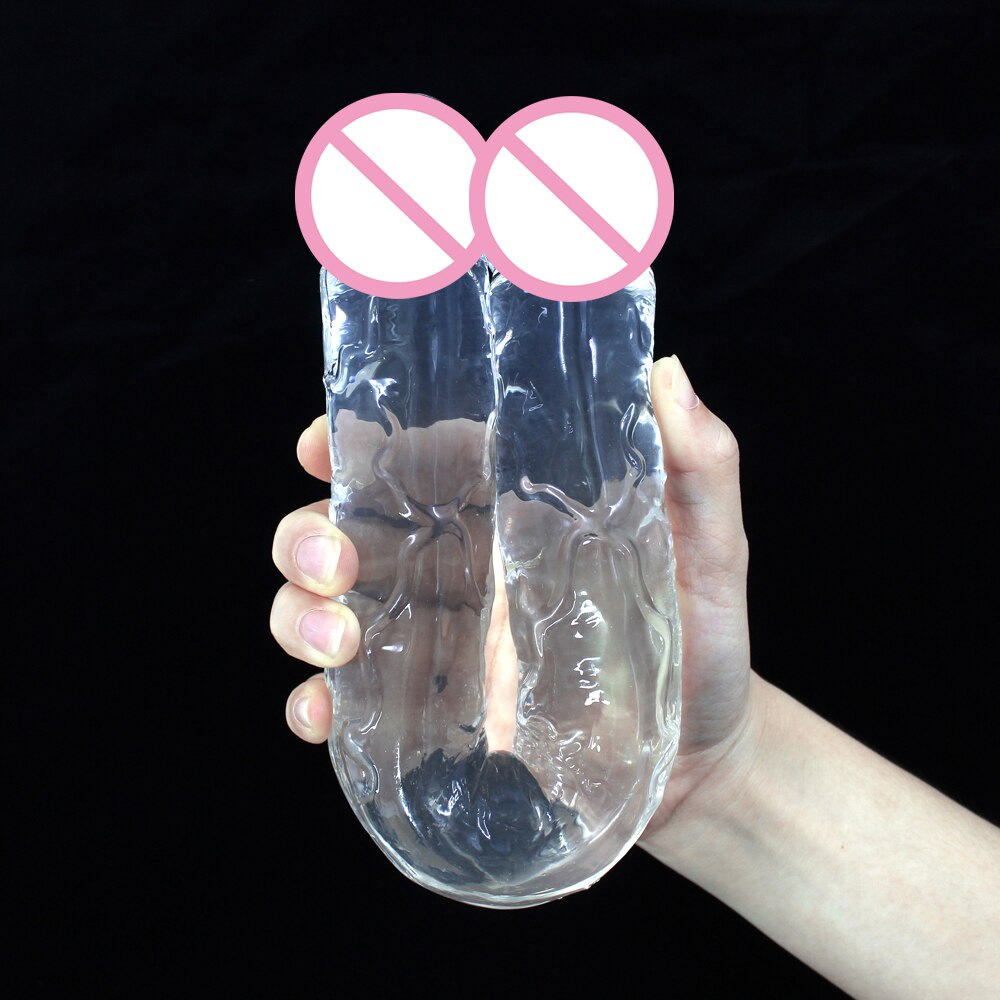 30-34ซม. Double HEAD สมจริง dildo ยาวอวัยวะเพศชายของเล่นสำหรับผู้หญิงคู่ masturbate Big Dick ผู้ใหญ่เซ็กซ์ทอยสำหรับเลสเบี้ยน - buysextoyth