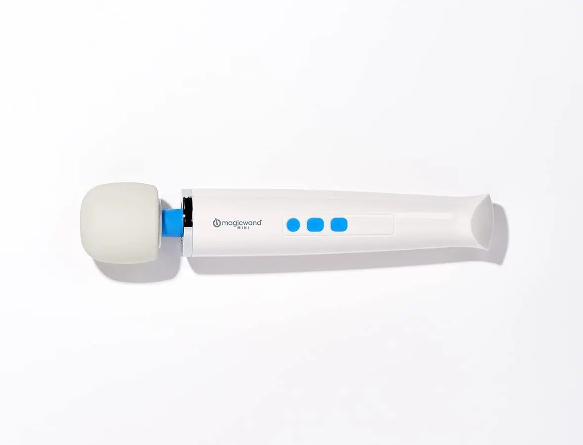 Magic Wand Mini HV-135 - Cordless - Compact Multi-Speed with Soft Silicone Head & Flexible Neck - Personal Massagers for Women. Neck. Hand. Back. Muscle. and Head Massager - buysextoyth