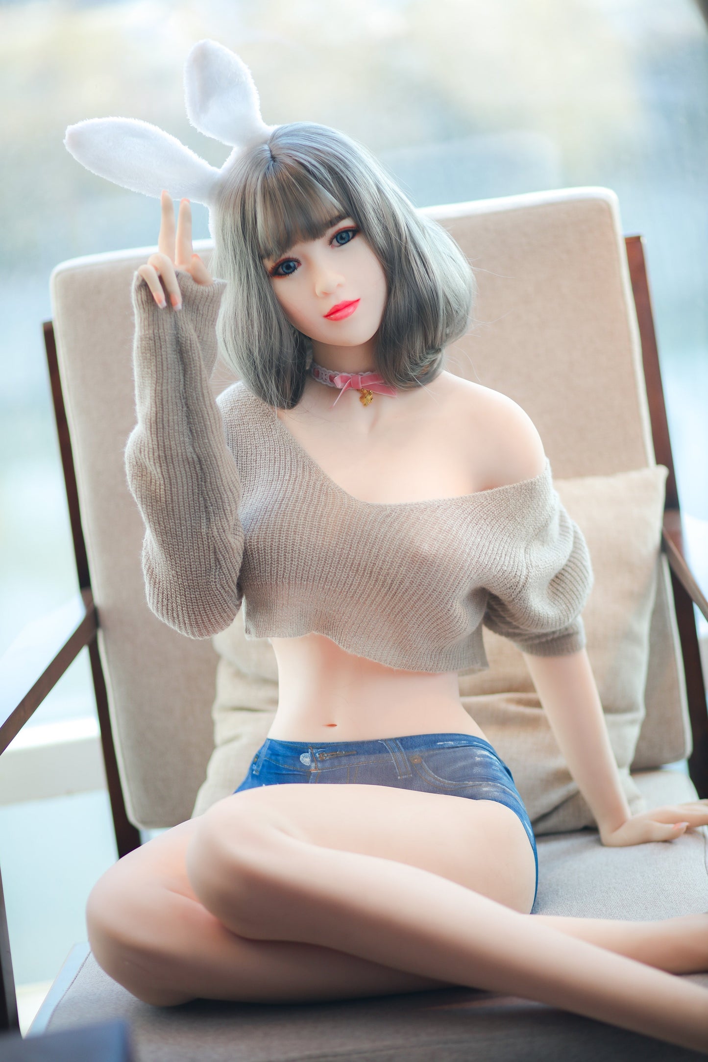 Neodoll Sugar Babe - Aitana - Realistic Sex Doll - Gel Breast - 170cm - White - buysextoyth