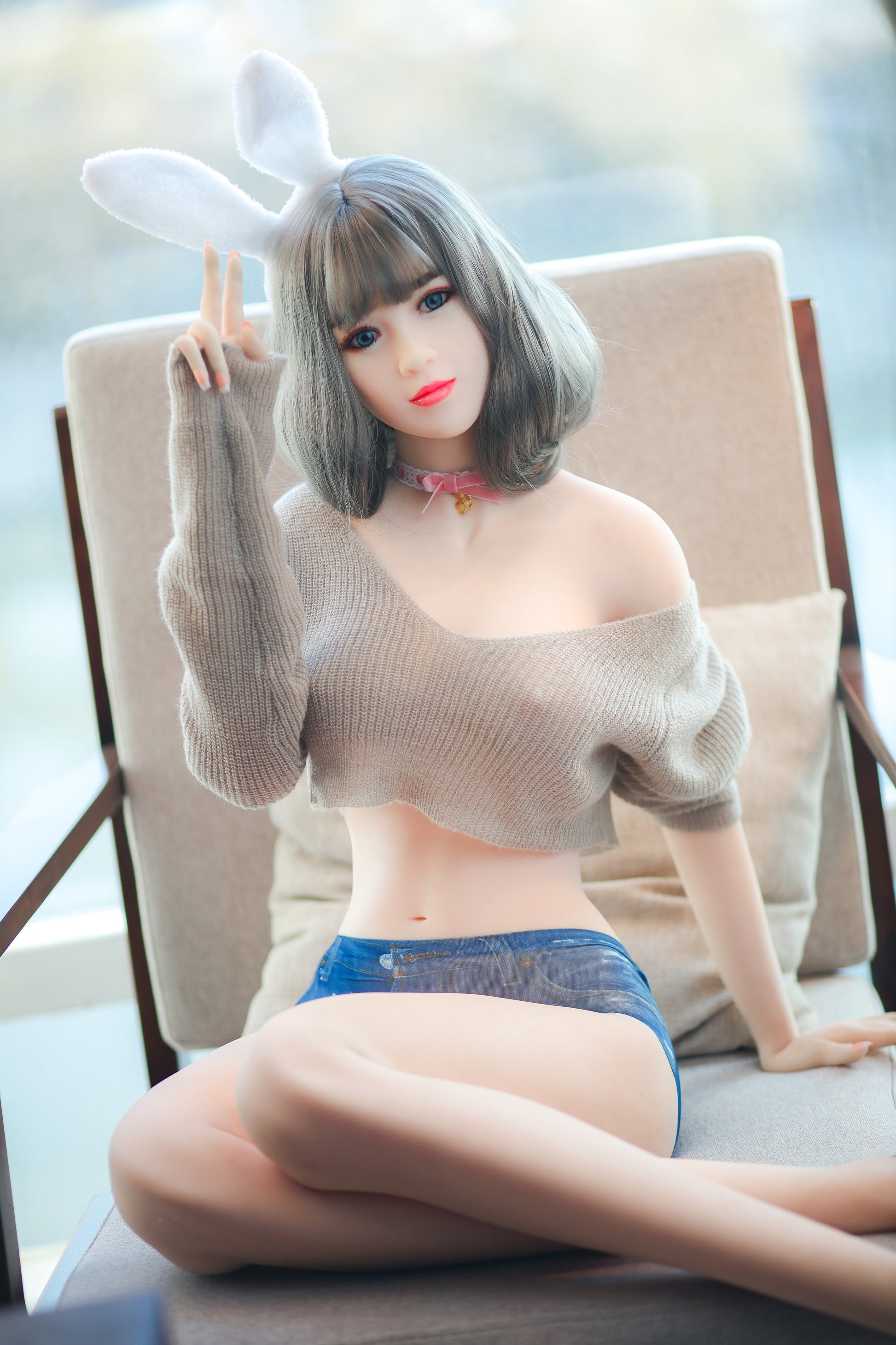 Neodoll Sugar Babe - Aitana - Realistic Sex Doll - Gel Breast - 170cm - White - buysextoyth