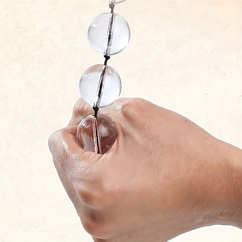 Crystal Ball Butt Plug Pulling Beads. Sexy Lingerie & Erotic Accesseries - buysextoyth