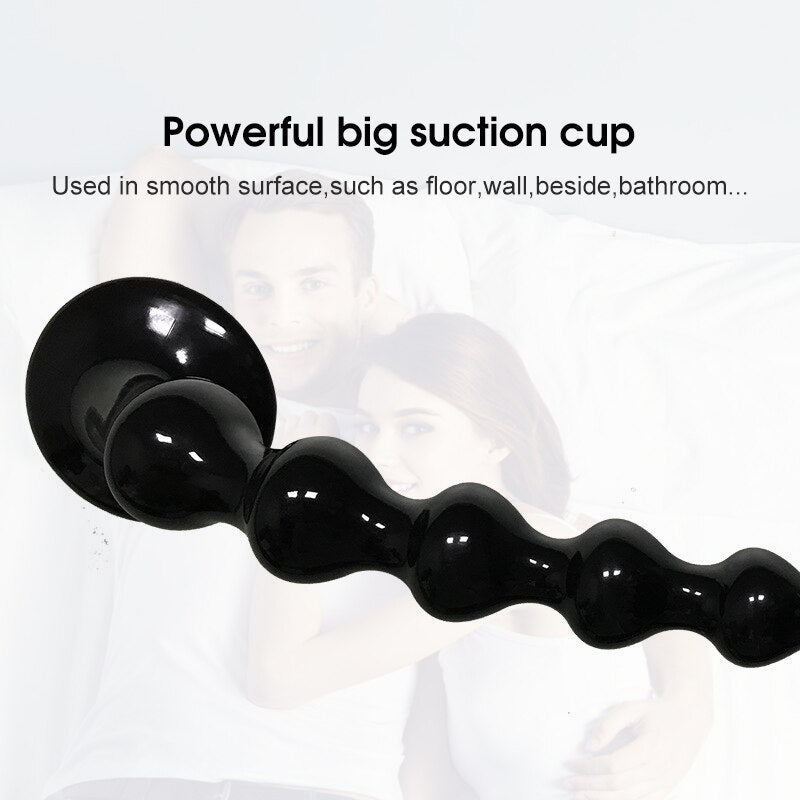 360mm Long Anal Plug 8 Beads Sex Toys for Female Gays Anus Prostate Massager Masturbator Anal Bead Balls Butt Sex Product Toys - buysextoyth
