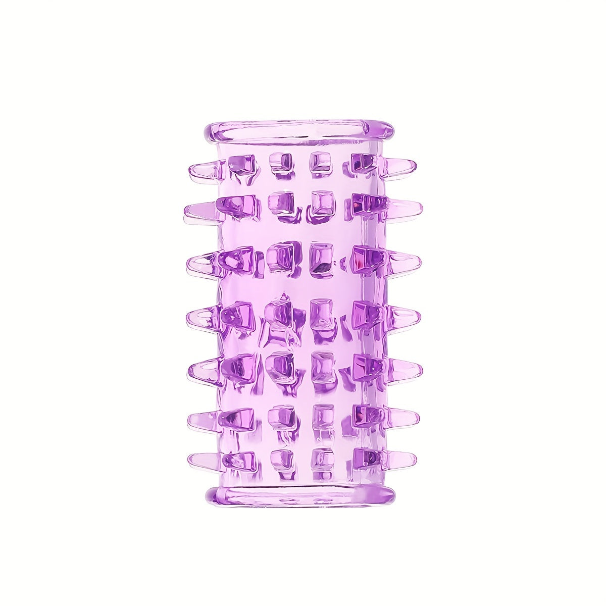 2.72inch Purple Penis Sleeve. Waterproof And Skin-friendly TPE Material. Prickly Texture Design. Physical Sensitivity Reduction. Enhance Erect. Delay Ejaculation Lasting Ring. Sex Toys For Men Or Couples - buysextoyth
