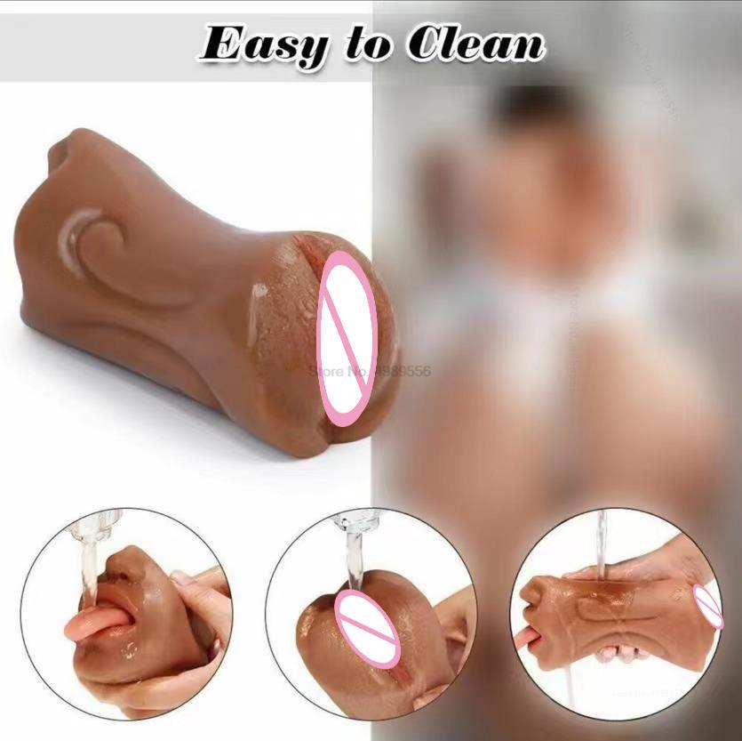 ชายสำเร็จความใคร่ผู้ใหญ่อุปกรณ์ที่สมจริง3D ผู้หญิงช่องคลอดและ Anal เซ็กซ์ทอยสำหรับ Men 'S Soft และ Secure 18ปี-ผู้หญิงหี - buysextoyth
