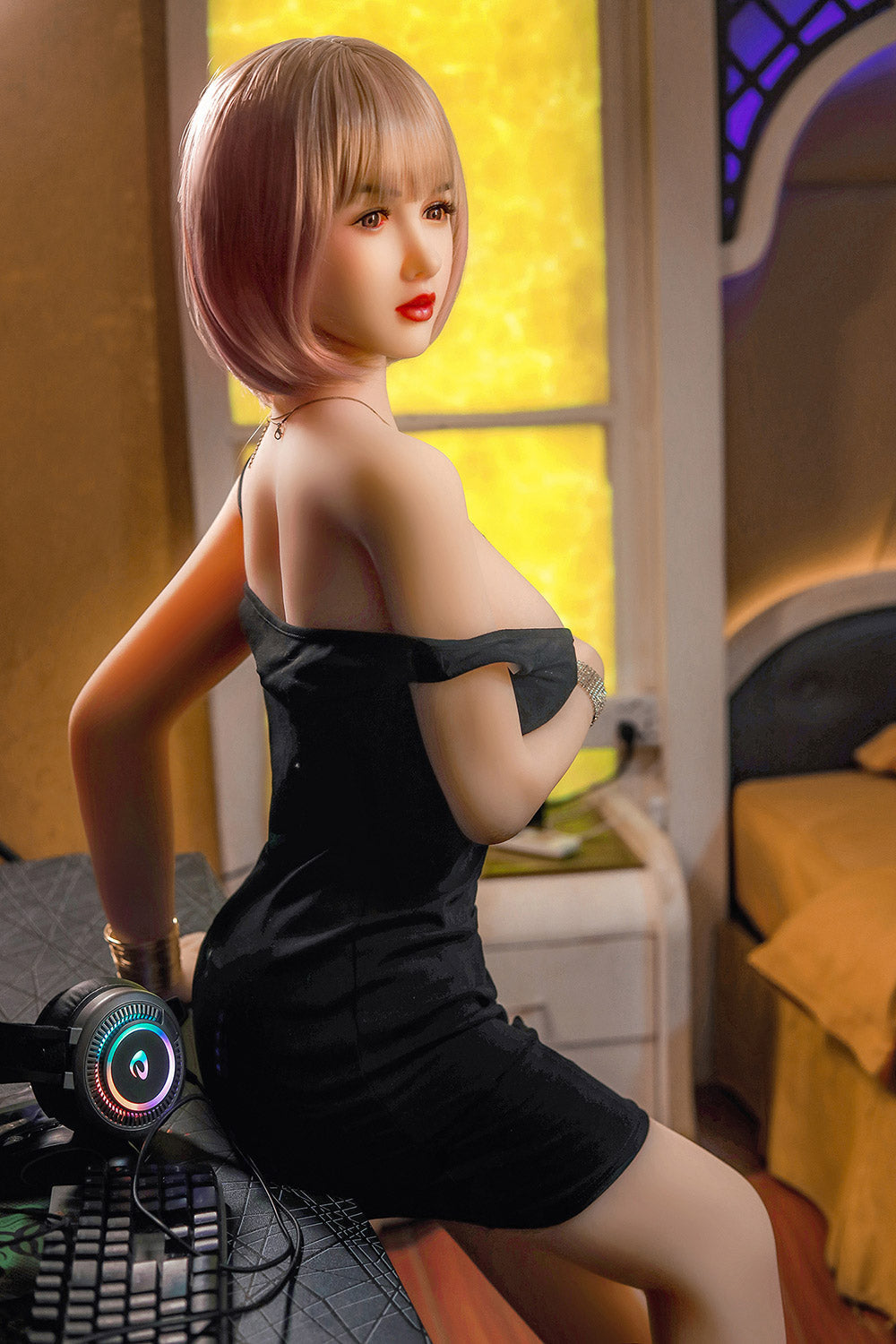 Thailand/Chiang Mai Stock Margery 165cm Head TPE Big Boob Realistic Tattoo Sex Doll NO.1035 - buysextoyth