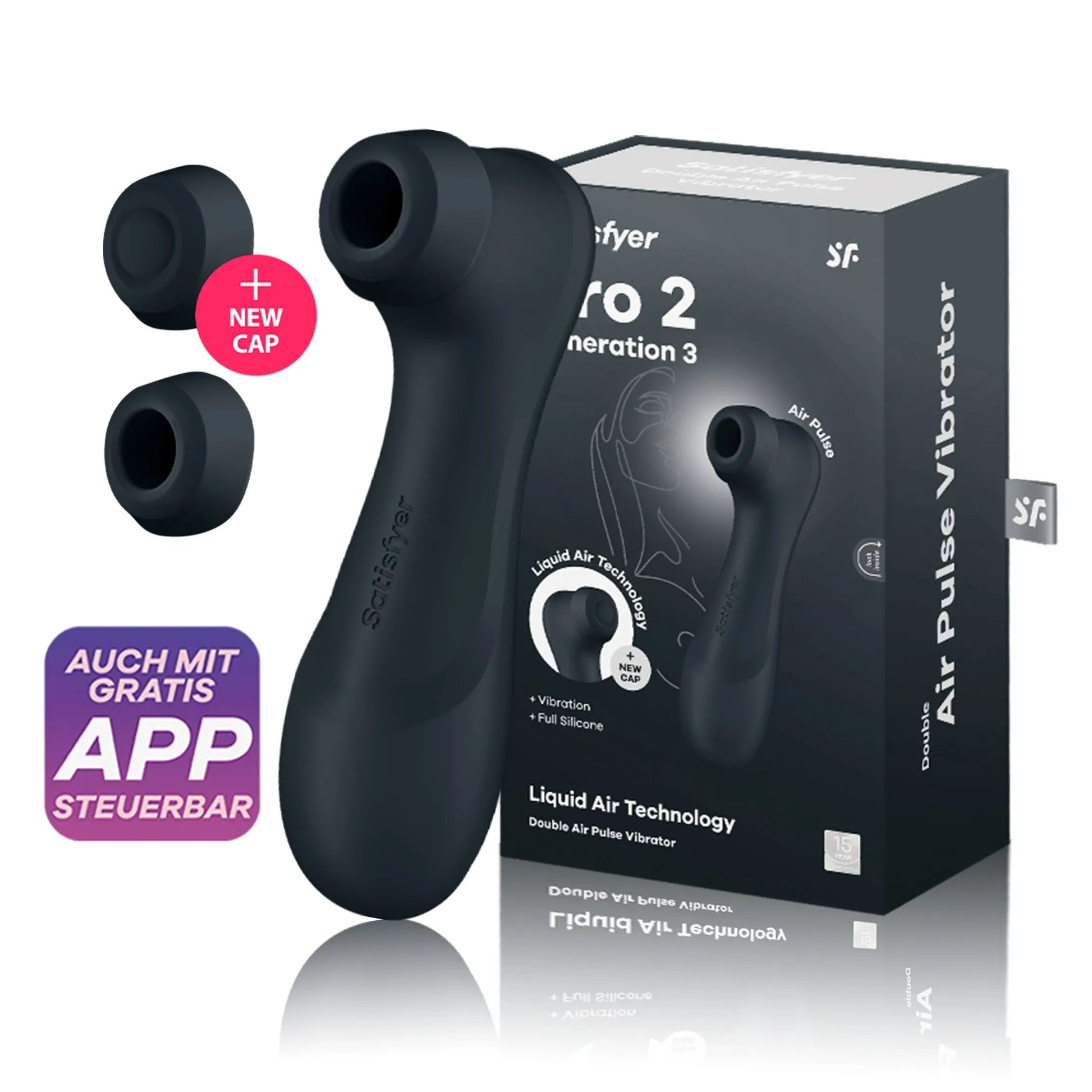 Satisfyer Vibrating App3 Vibrator for Women Sex Toys Clitoris Pro2 Adult Sex Shop - buysextoyth