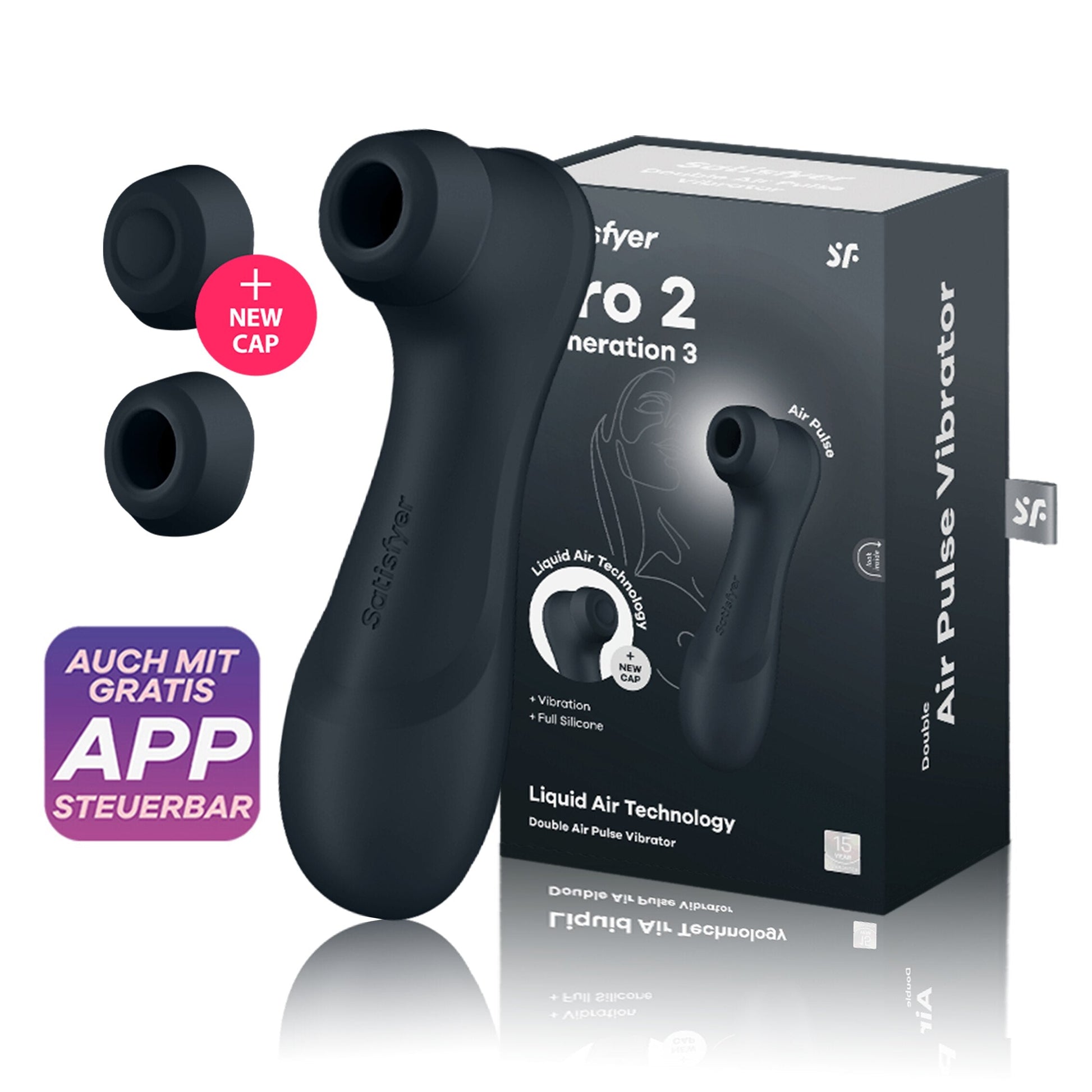 Satisfyer Vibrating App3 Vibrator for Women Sex Toys Clitoris Pro2 Adult Sex Shop - buysextoyth