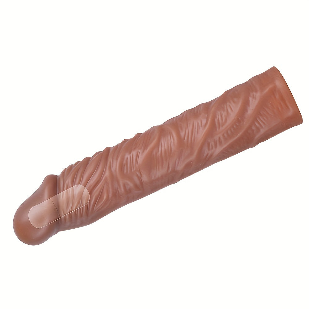 Wearable Dildo Cover Simulated Penis Cover Long Sex Toy Wolf Tooth Cover Single Mouth Long - buysextoyth