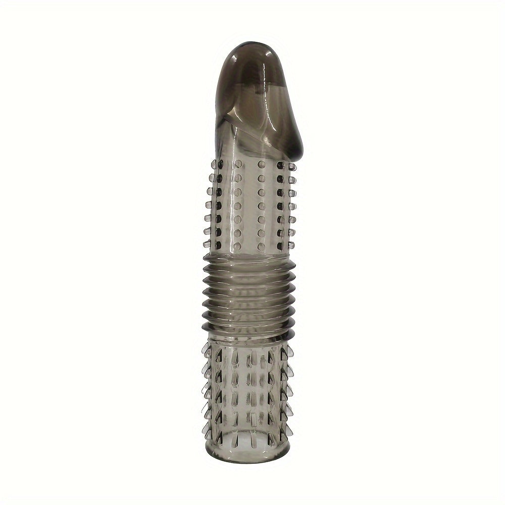Men's Crystal Adult Sex Toy Penis Cover Sleeve Penis Extender Reusable Delay Ejaculation Add More Fun And Excitement For Men Women Couples - buysextoyth