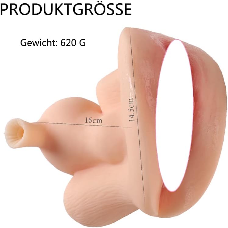Vibrating Womb Masturbator. Male Masturbators Pocket Pussy Realistic Stroker Lifelike Vaginal Oral Sex Toys for Man Masturbation - buysextoyth