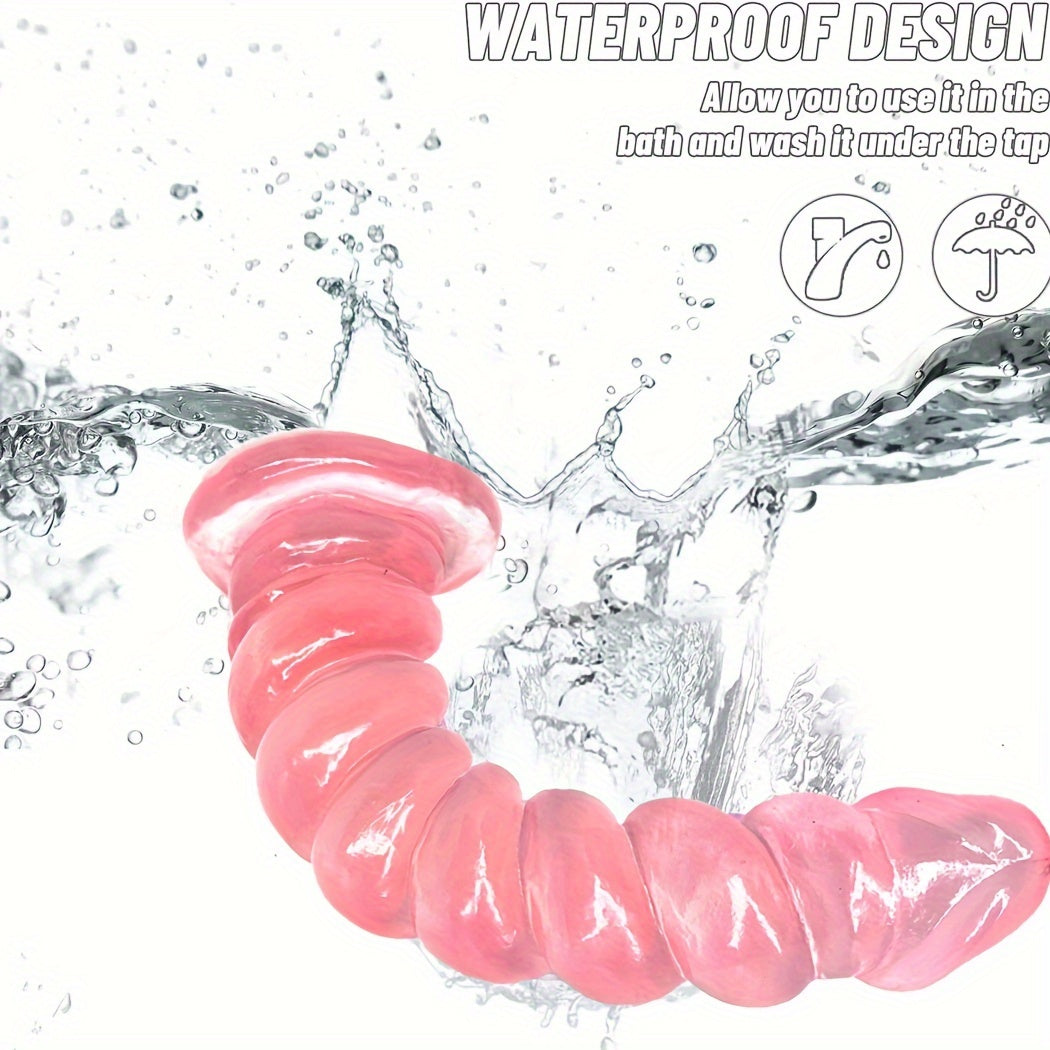 Unisex Soft & Flexible Silicone Dildos. Sexy Erogenous Stimulation Hands Free Masturbating Accessories For Men's & Women's Pleasure - buysextoyth