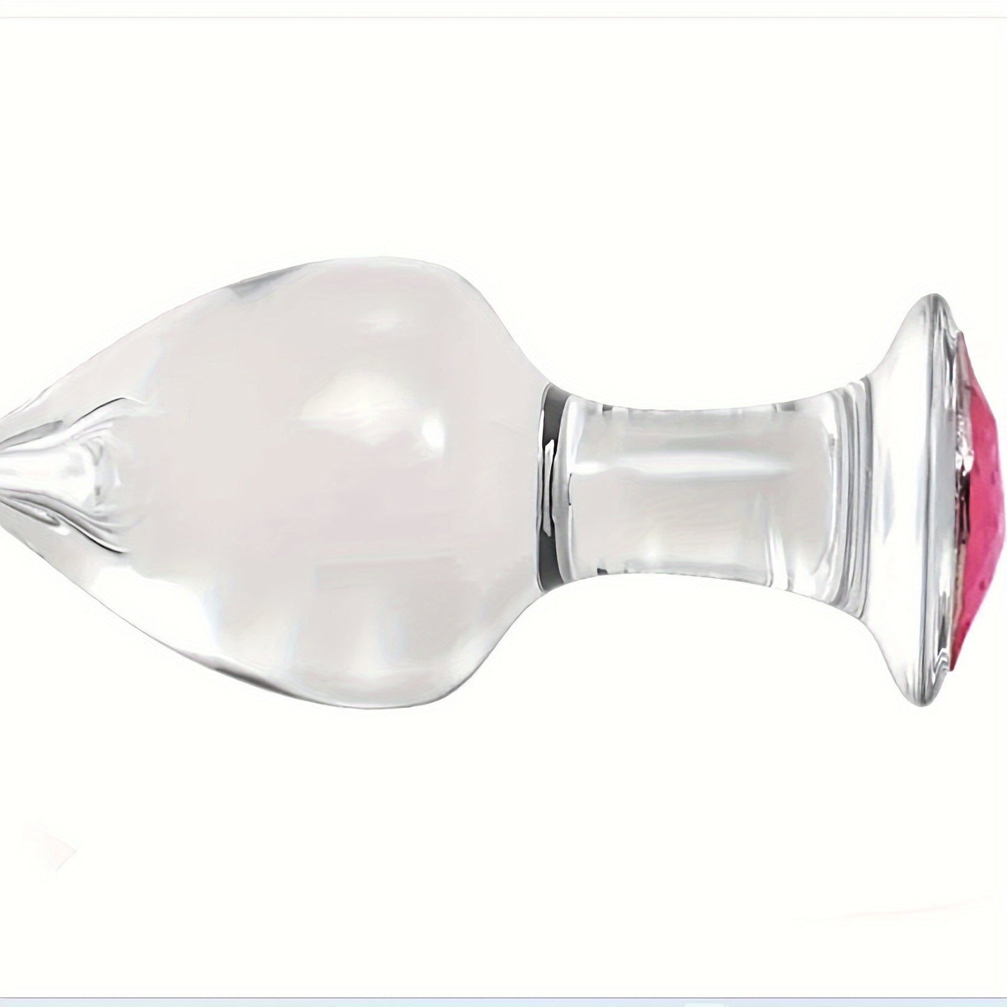 Crystal anal plug anal beads masturbation crystal diamond massage stick glass dildo anal plug sex toy - buysextoyth