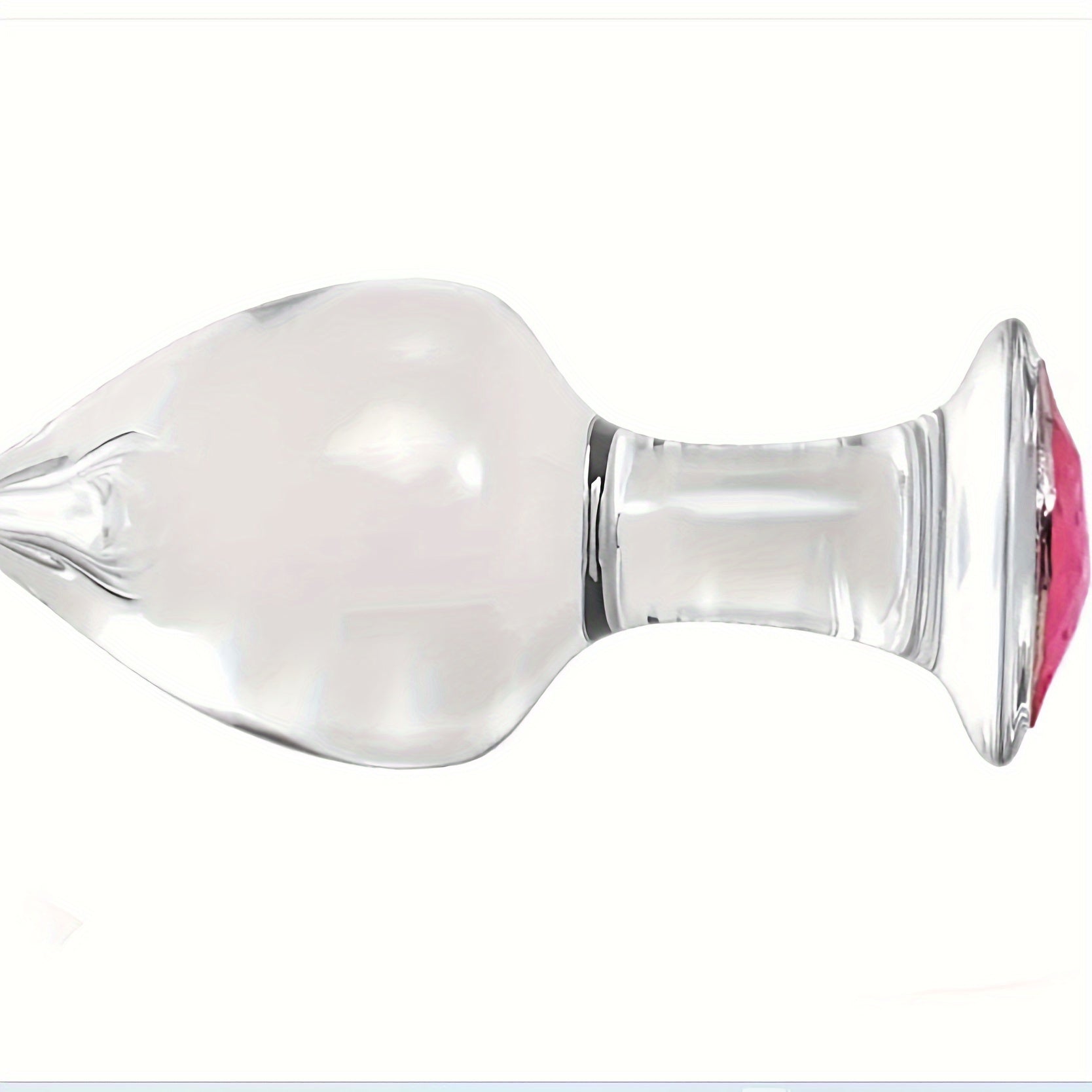 Crystal anal plug anal beads masturbation crystal diamond massage stick glass dildo anal plug sex toy - buysextoyth