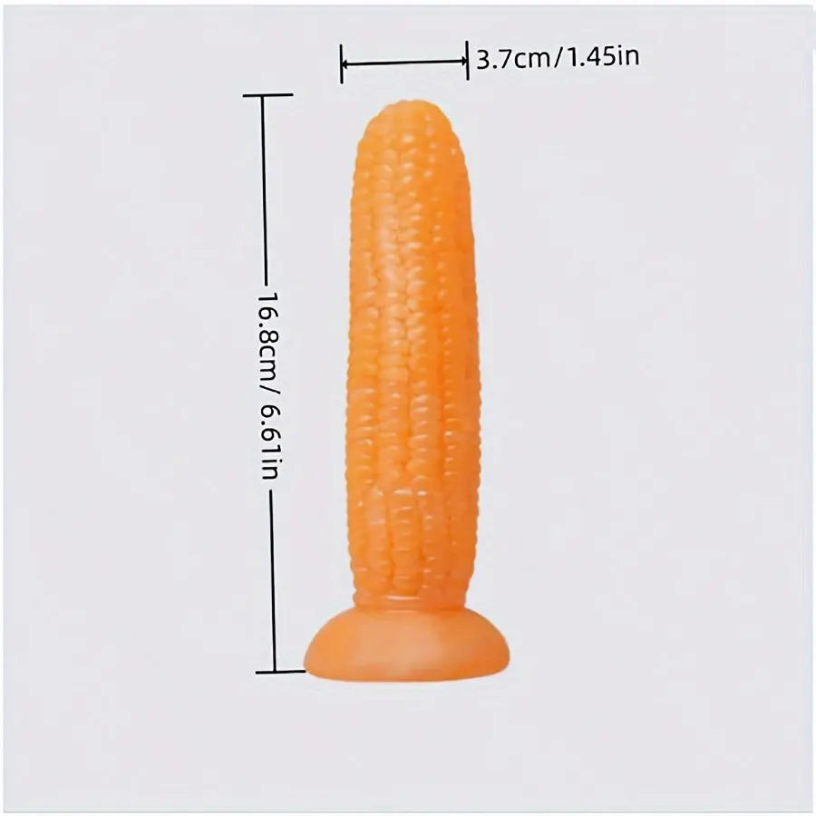 Soft Silicone Vegetable Models - Cucumber. Corn. Banana - Perfect For Kitchen Decor & Relax - Unique Gift For Women - buysextoyth
