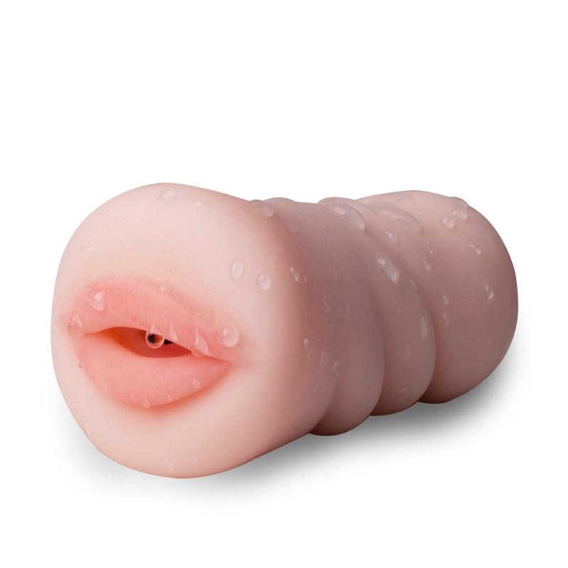 4D Realistic Deep Throat Men Silicone Artificial Vagina Mouth Anal Erotic Oral Sex Masturbator Sex Toys for Men Adult - buysextoyth