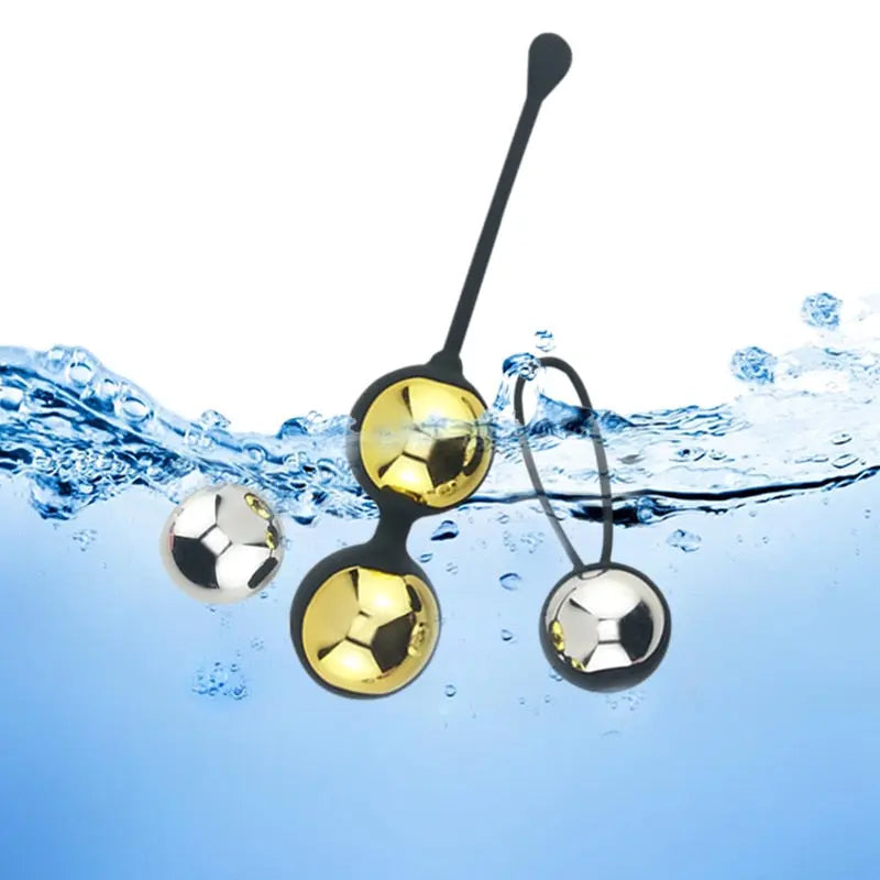 4PCS Vaginal Ball Set Sex Toys for Women Intimate Kegel Muscle Exerciser Vagina Muscle Tighten Exercise Geisha Balls Magic Kegel - buysextoyth
