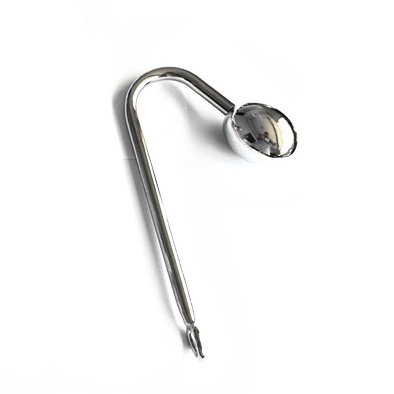 4Size Stainless Steel Anal Balls Dilator Anal Hook Buttplugs Anus Stretcher Butt Plug Prostate Adult Game Sex Toys for Men Woman - buysextoyth