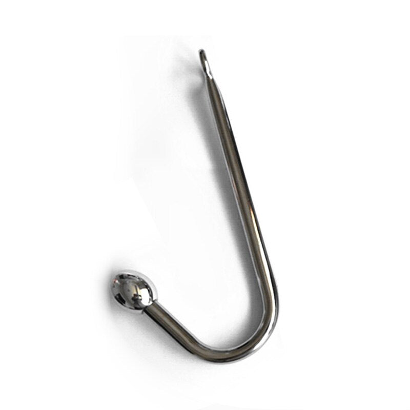 4Size Stainless Steel Anal Balls Dilator Anal Hook Buttplugs Anus Stretcher Butt Plug Prostate Adult Game Sex Toys for Men Woman - buysextoyth