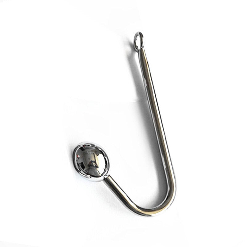 4Size Stainless Steel Anal Balls Dilator Anal Hook Buttplugs Anus Stretcher Butt Plug Prostate Adult Game Sex Toys for Men Woman - buysextoyth