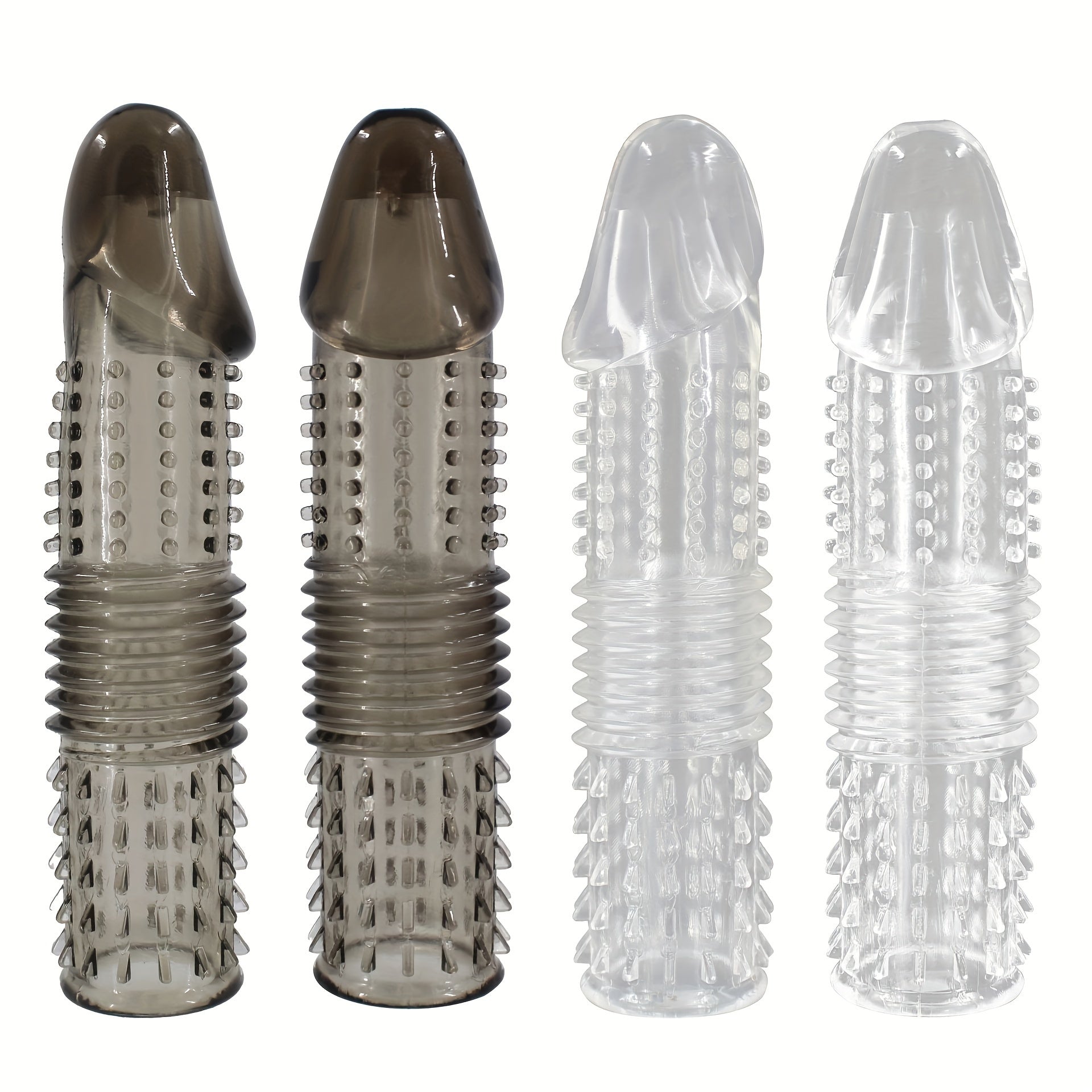 Men's Crystal Adult Sex Toy Penis Cover Sleeve Penis Extender Reusable Delay Ejaculation Add More Fun And Excitement For Men Women Couples - buysextoyth