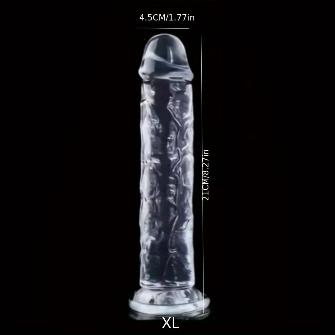 Transparent Big Dick 6 Sizes Realistic Jelly Dildo Women Gay Anal Sex Toys Masturbators Penis Suction Cup - buysextoyth
