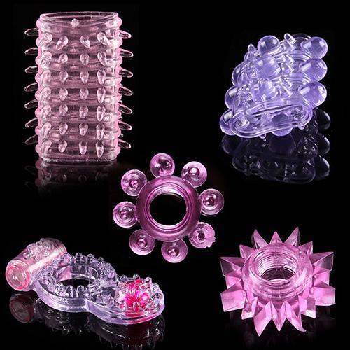 5 Pcs Different Penis Rings Cock Rings Ejaculation Delay Penis Enlargement Adult Product Sex Toys for Man Lock Rings Sex Shop - buysextoyth