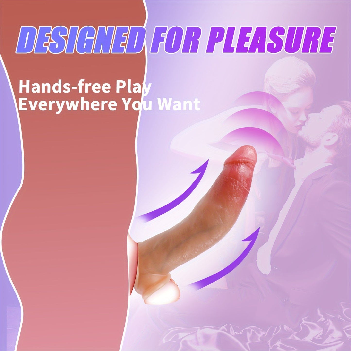 5.9-Inch Silicone Pteranodon Cock Sleeve - Waterproof. Non-Latex. Reusable. Realistic Textured Penis Extension. Elastic. Body Safe. for Men and Couples - No Electricity or Battery Needed - buysextoyth