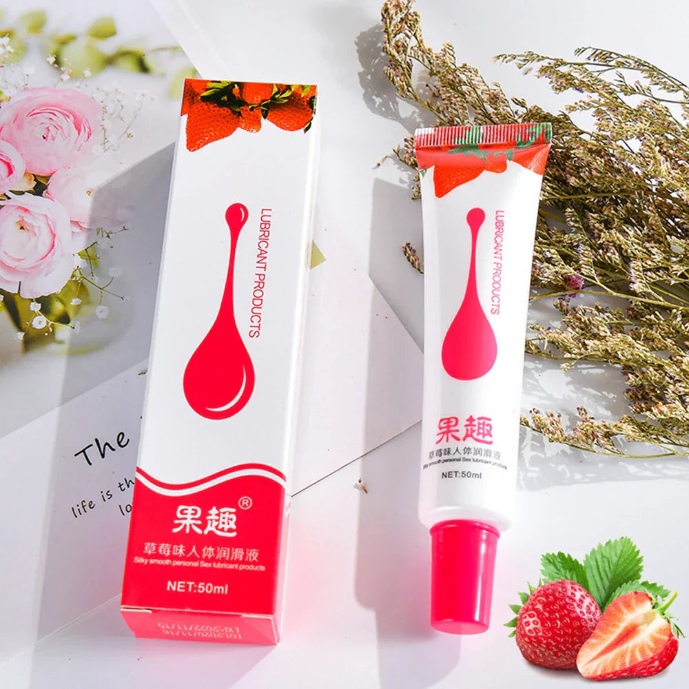 50ML Fruity Sex Lubricant Sex Tooys for Men Anal Sex Lubricating Oil Pure Natural Oral Sexual Lube Adult Toys Female Sexshop - buysextoyth