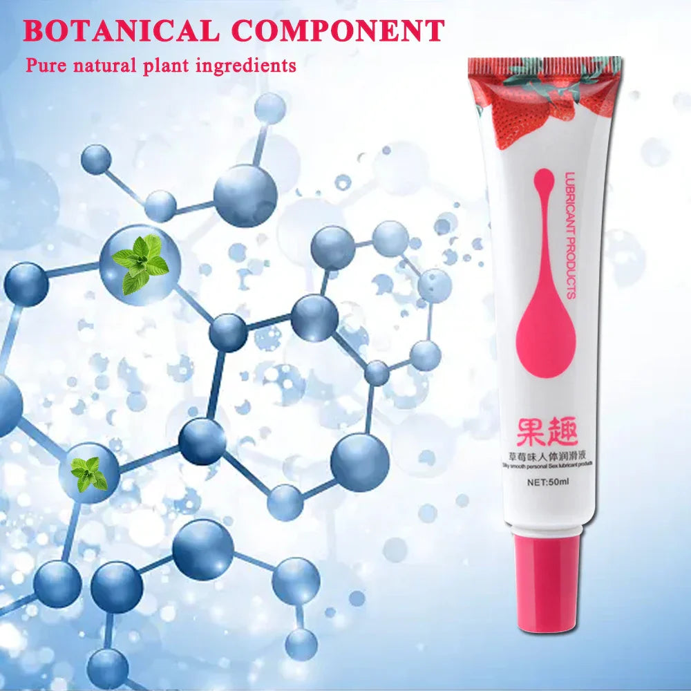 50ML Fruity Sex Lubricant Sex Tooys for Men Anal Sex Lubricating Oil Pure Natural Oral Sexual Lube Adult Toys Female Sexshop - buysextoyth