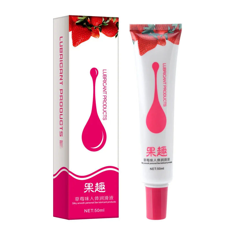 50ML Fruity Sex Lubricant Sex Tooys for Men Anal Sex Lubricating Oil Pure Natural Oral Sexual Lube Adult Toys Female Sexshop - buysextoyth