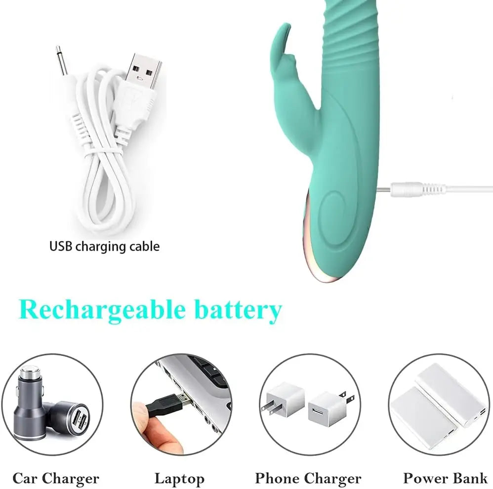 Portable Massage Deep Massager Rechargeable with Handheld Electric High Intensity Vibrators Massage for Body for Portable Full Body Relaxation Pleasure Portable Full Body Women Relax Toys Gifts - buysextoyth