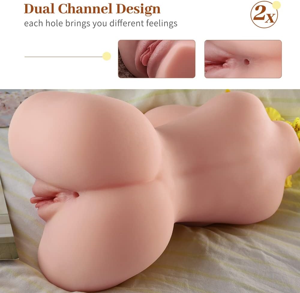 Male Masturbator Sex Doll for Men - Female Sex Dolls with Realistic Big Boobs Pussy Ass. Lifelike Dolls Torso Pocket Pussy Adult Sex Toys for Men's Sex. 6.0 LB Male Masturbators Male Sex Toy for Men - buysextoyth