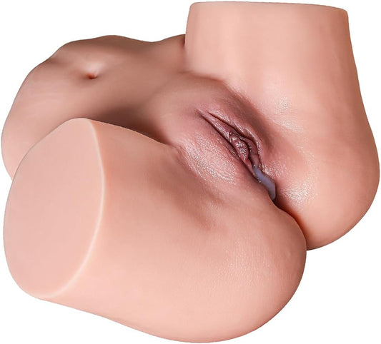 10Kg Life Size Sex Doll for Men Realistic Skin Texture Soft Female Big Ass & Pussy. Male Adult Sex Toys with 2 Hole Deeper Vagina & Tight Anal. Masturbator Butt with Torso Love Dolls for Orgasm. - buysextoyth