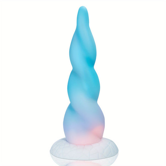 Huge Thick Monster Dildo for Women - 8.6 Inch Realistic Fantasy Big Silicone Anal Dildo with Strong Suction Cup for Hands-Free Play. Soft G Spot Prostate Massager Adult Sex Toys for Female and Couples - buysextoyth