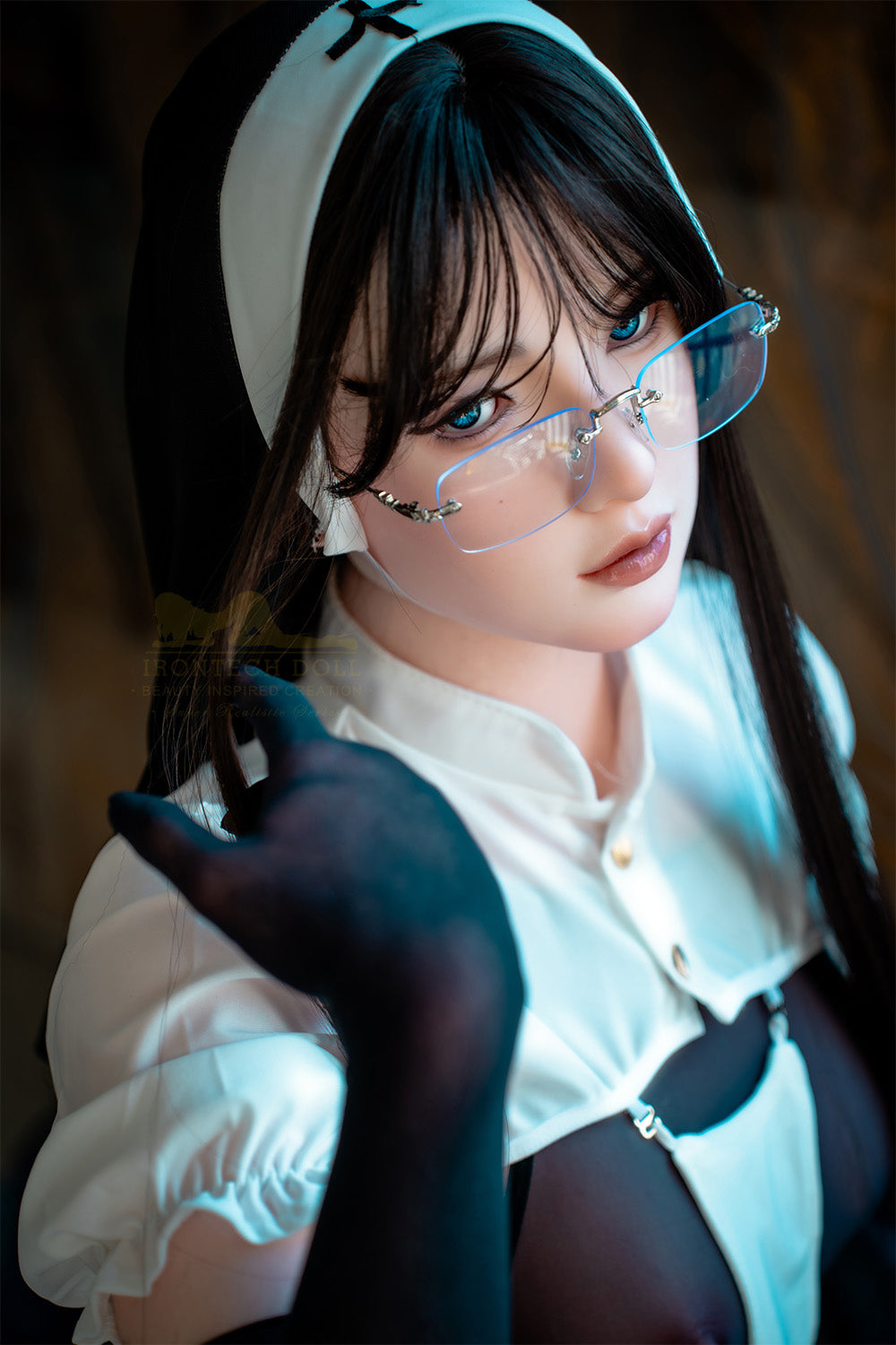 Irontechdoll Logan 162cm Full Silicone Small Breasts Real-life Asian Sex Doll For Sale NO.1066 - buysextoyth