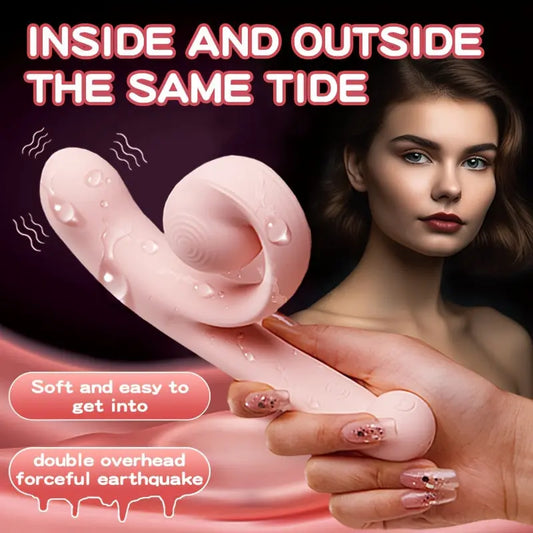 G-spot Vibrator For Female Masturbate Sex Toys Snail Shape Design With 10 Frequence Vibration Clit Vagina Stimulation Sex Toy - buysextoyth