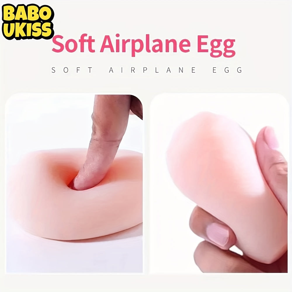 Adult Sex Toy: TPE Material. Portable Airplane Egg for Men's Pleasure - buysextoyth