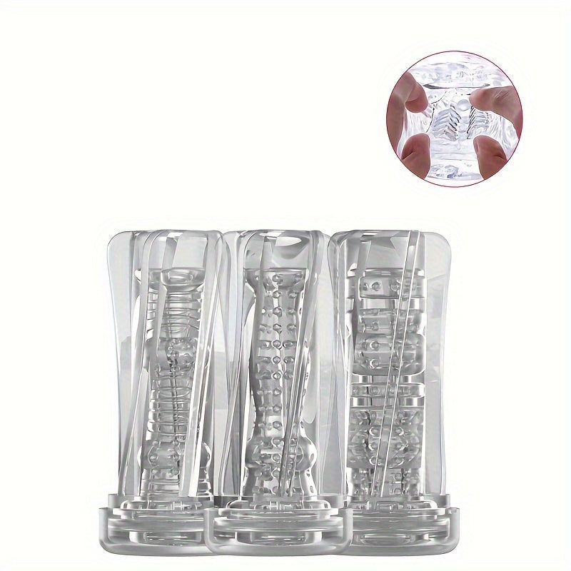 Adult Male Penis Masturbation Airplane Mug 3 Models Crystal Clear Penis Masturbation Toy Male Masturbator Adult Sex Toys - buysextoyth