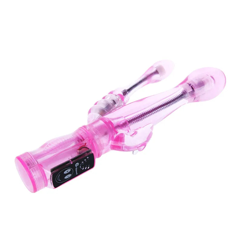 6 Speed Vibration Rabbit Vibrator. Double Vibe Waterproof G Spot Vibrators. Very Soft Materials Sex Toys. Sex Products - buysextoyth