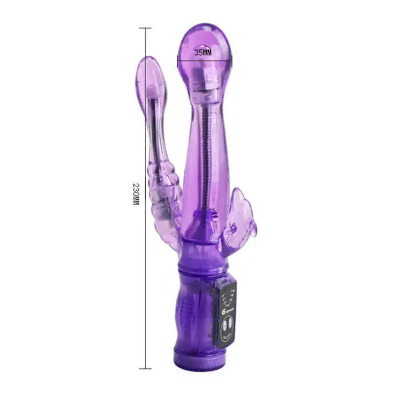 6 Speed Vibration Rabbit Vibrator. Double Vibe Waterproof G Spot Vibrators. Very Soft Materials Sex Toys. Sex Products - buysextoyth