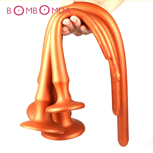 60cm Super Long Butt Plug Dildo Anal Long Adult Sex Toy for Men Prostate Massgaer Anus Vaginal Dilator Anal Plug Long Plug Butt - buysextoyth