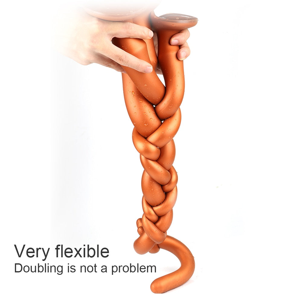 60cm Super Long Butt Plug Dildo Anal Long Adult Sex Toy for Men Prostate Massgaer Anus Vaginal Dilator Anal Plug Long Plug Butt - buysextoyth