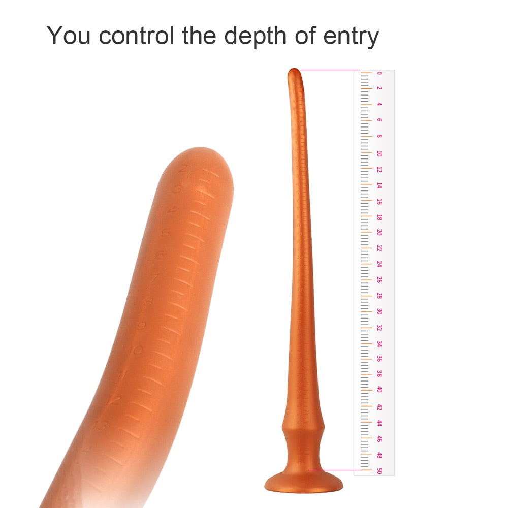 60cm Super Long Butt Plug Dildo Anal Long Adult Sex Toy for Men Prostate Massgaer Anus Vaginal Dilator Anal Plug Long Plug Butt - buysextoyth
