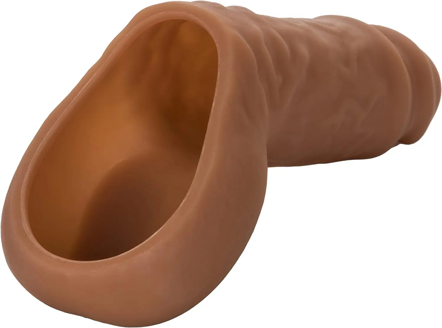 CalExotics Packer Gear STP Packer – Realistic Prosthetic Stand To Pee Strap On Sex - Trans Transitioning FTM Adult Female To Male - Brown - buysextoyth
