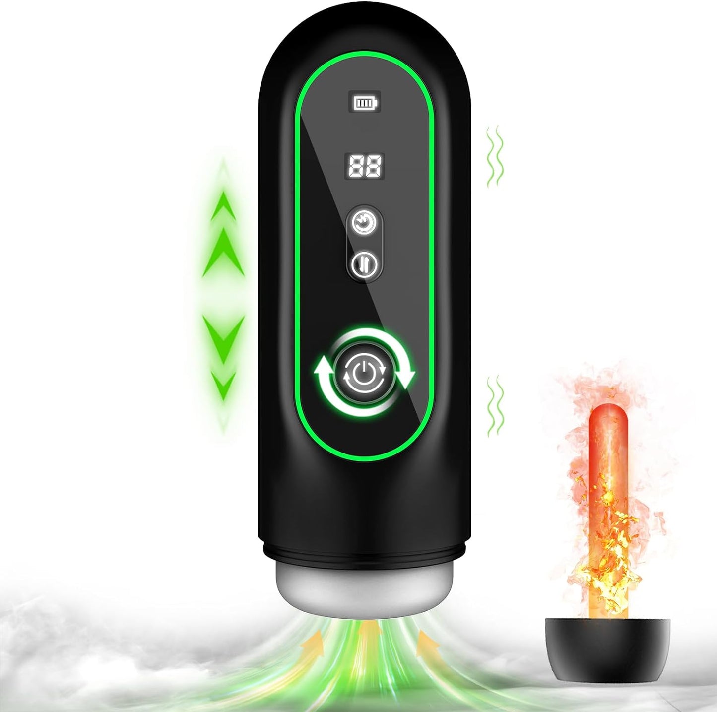 Automatic Male Masturbator Sex Toys for Men. Sucking & High-Speed Thrusting & Vibration & Heating Masturbation. Electric Pocket Pussy Stroker with LCD Display Penis Pump. Adult Toy Sex Blowjob Machine - buysextoyth
