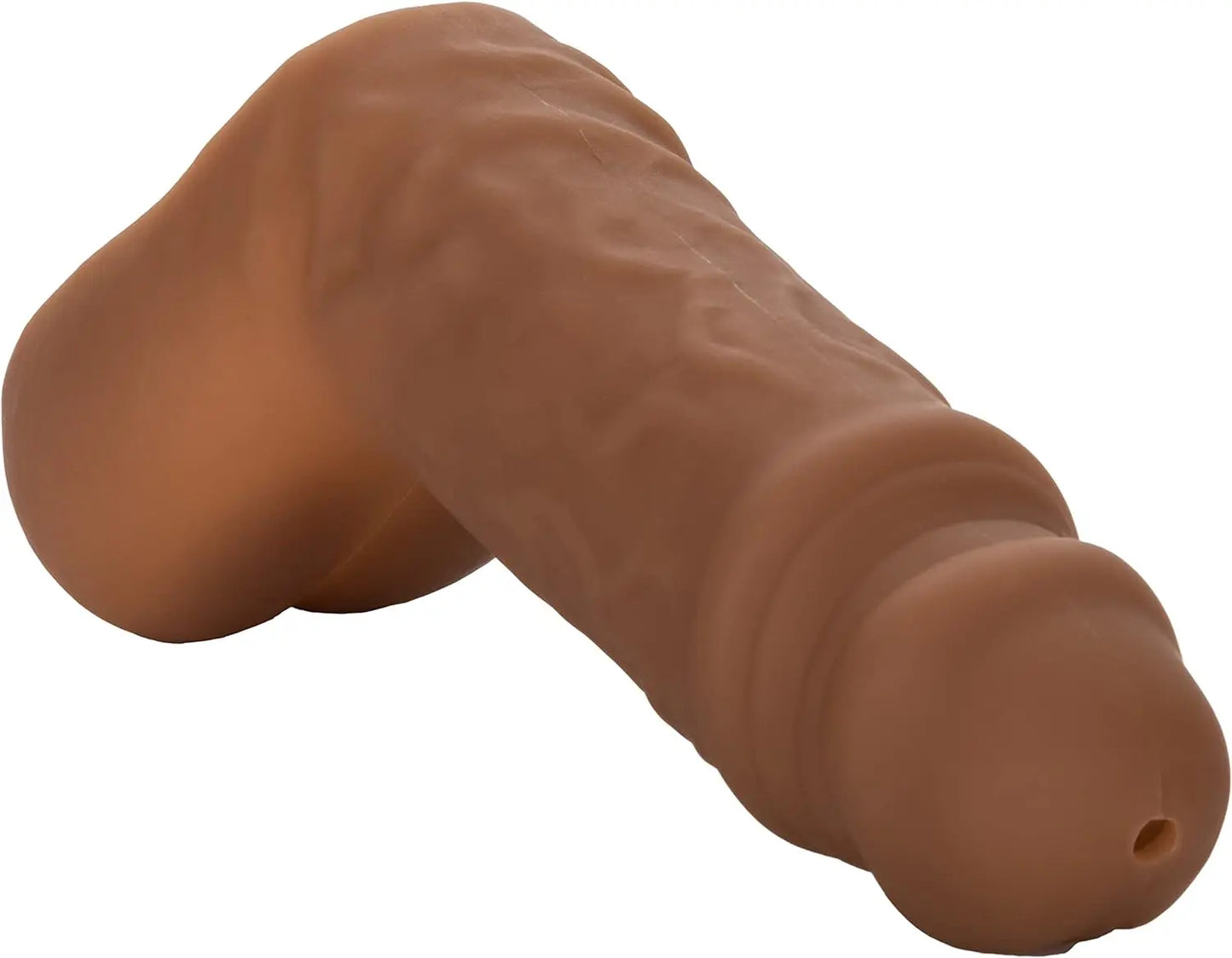 CalExotics Packer Gear STP Packer – Realistic Prosthetic Stand To Pee Strap On Sex - Trans Transitioning FTM Adult Female To Male - Brown - buysextoyth