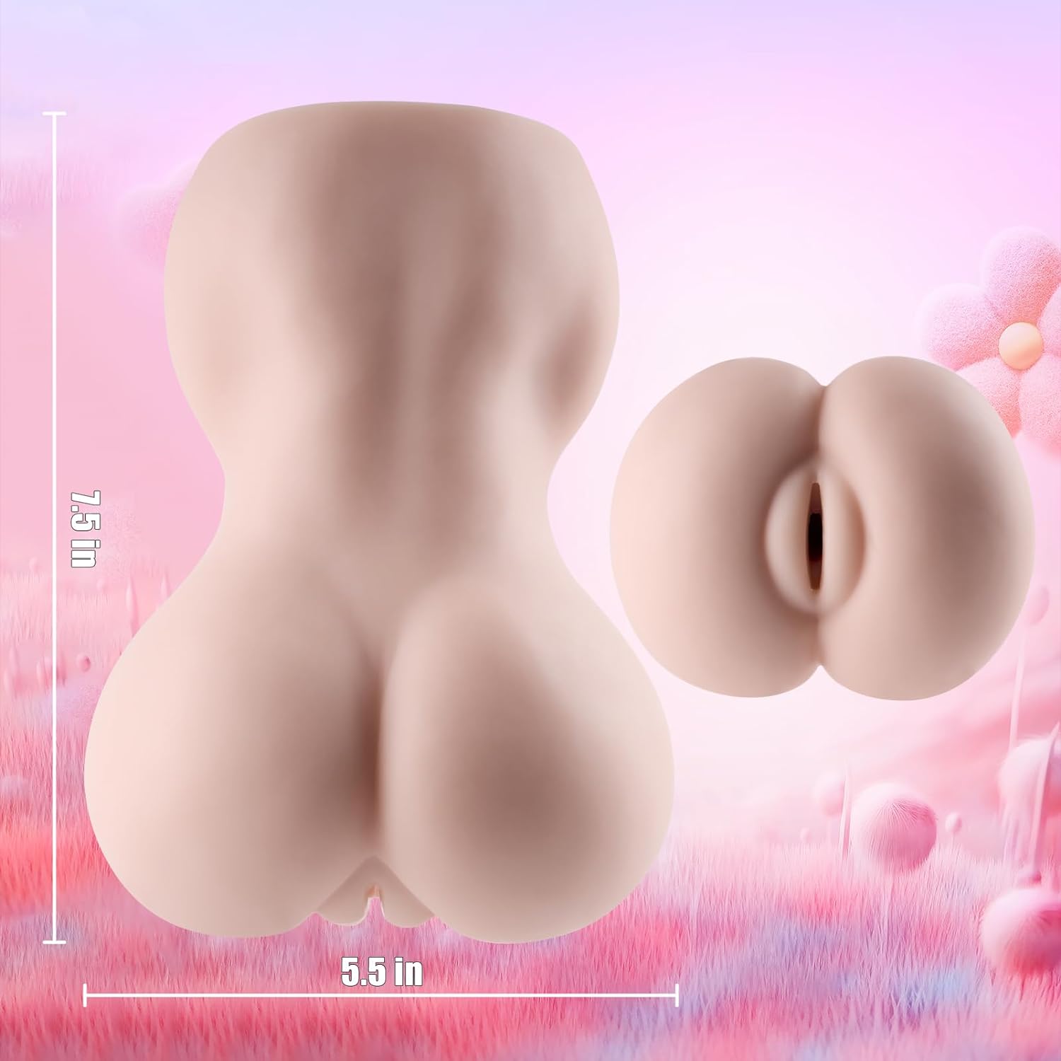 Flexibility Pocket Pussy Lifelike 3D Textured Vagina Masturbating Sex Toy for Men Realistic Loli GirlTextured Man Masturbation Adult Mini Torso Love Doll Pussies Stroker for Pleasure - buysextoyth