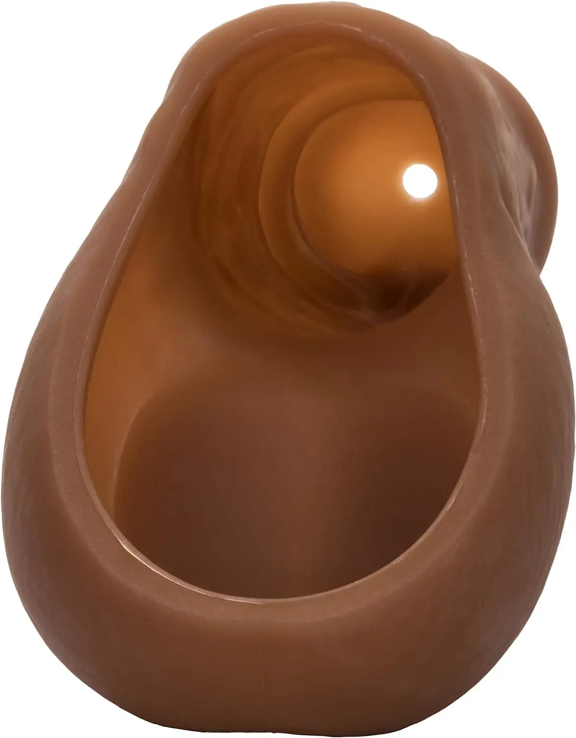 CalExotics Packer Gear STP Packer – Realistic Prosthetic Stand To Pee Strap On Sex - Trans Transitioning FTM Adult Female To Male - Brown - buysextoyth