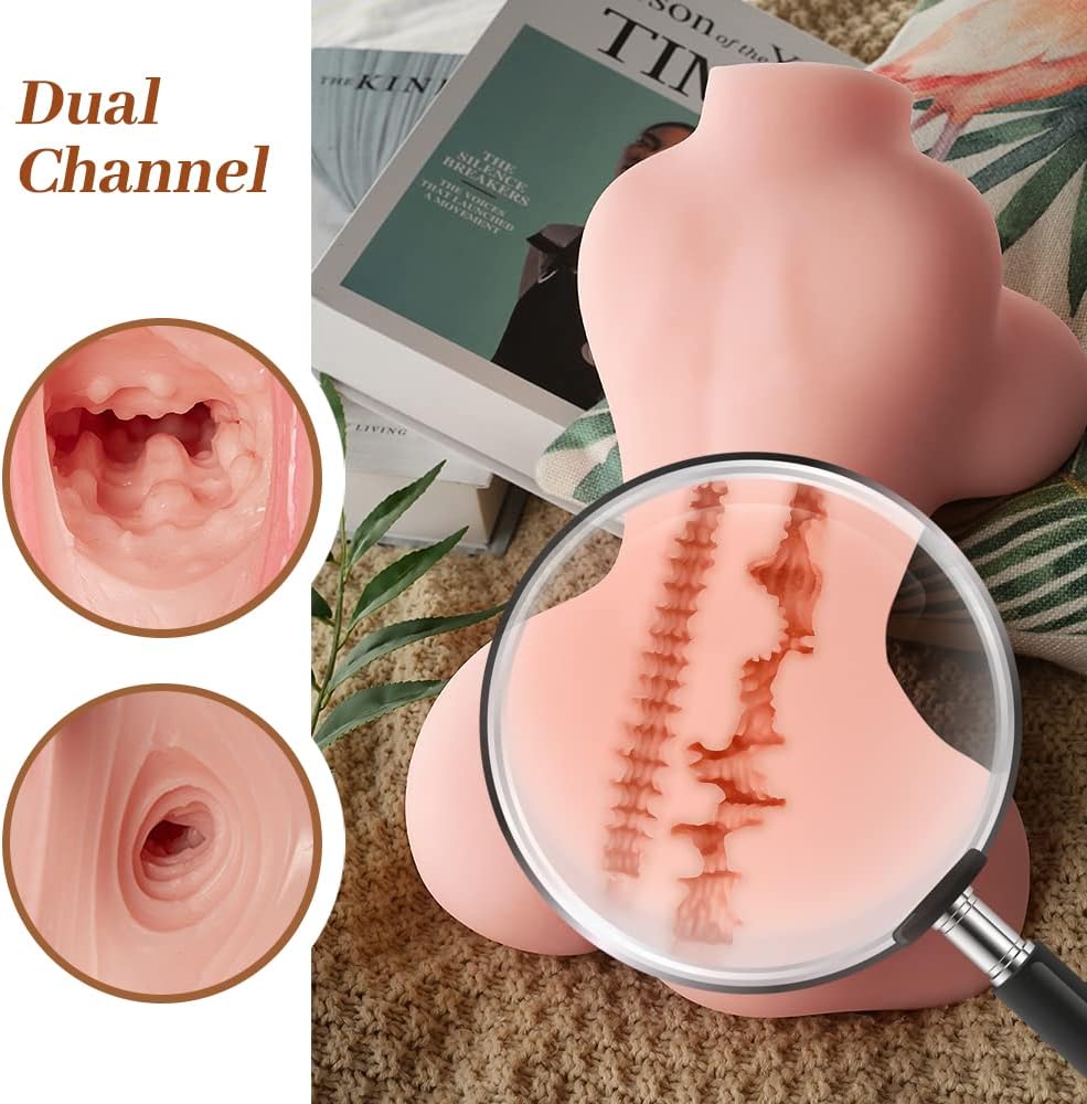 Male Masturbator Sex Doll for Men - Female Sex Dolls with Realistic Big Boobs Pussy Ass. Lifelike Dolls Torso Pocket Pussy Adult Sex Toys for Men's Sex. 6.0 LB Male Masturbators Male Sex Toy for Men - buysextoyth